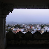 View from the city palace, Udaipur